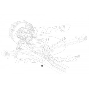 09433353  -  Nut - Front Spring U-Bolt
